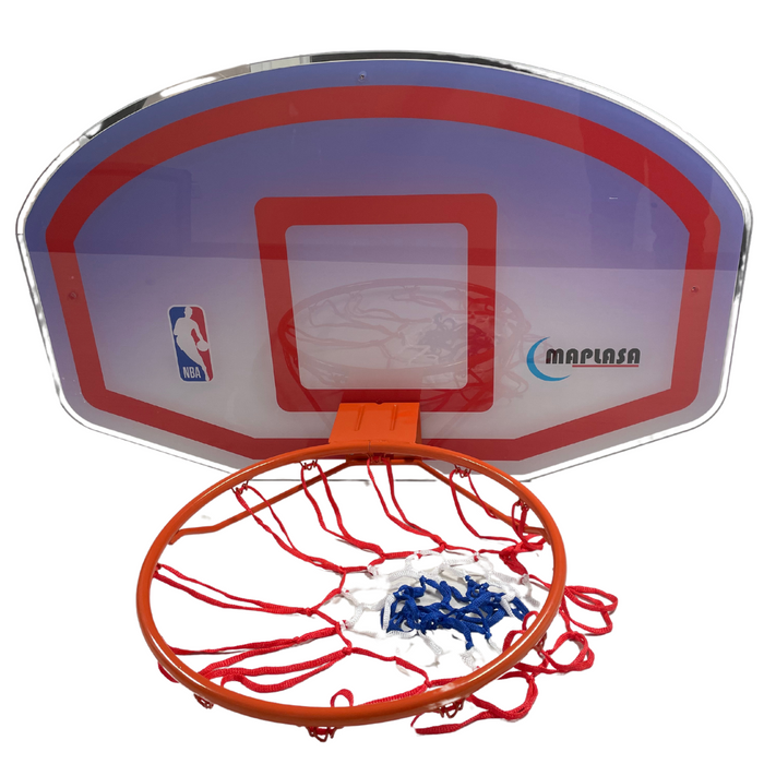Tablero de Basketball con Aro y Red de Policarbonato de 9 mm