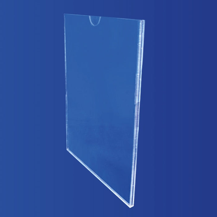 Porta diplomas vertical de acrílico transparente de tamaño carta M-031 (Paquete con 10)