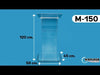 Pódium de Acrílico Transparente para discursos y eventos Modelo M-150