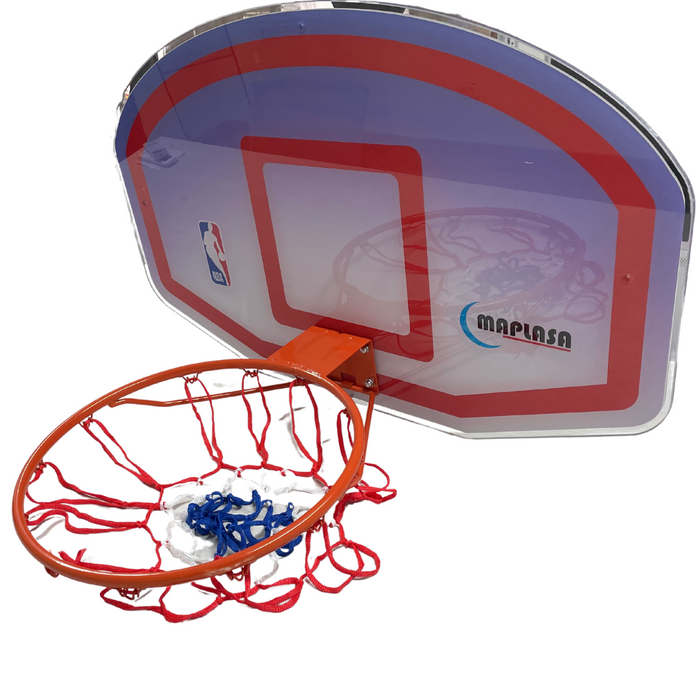 Tablero de Basketball con Aro y Red de Policarbonato de 9 mm